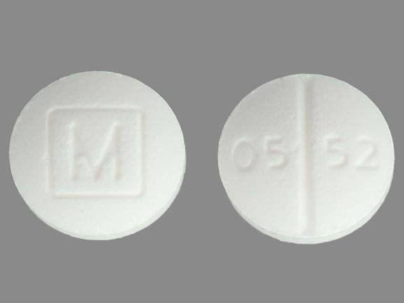 Generic Roxicodone 5 mg M 05 52 White pill