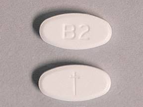 Generic Subutex 2 mg B2 White oval pill